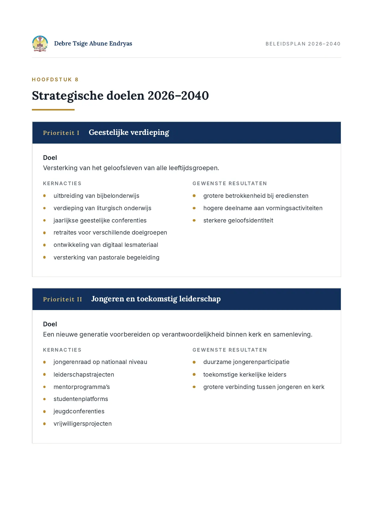 Beleidsplan 2026–2040, pagina 9 van 17